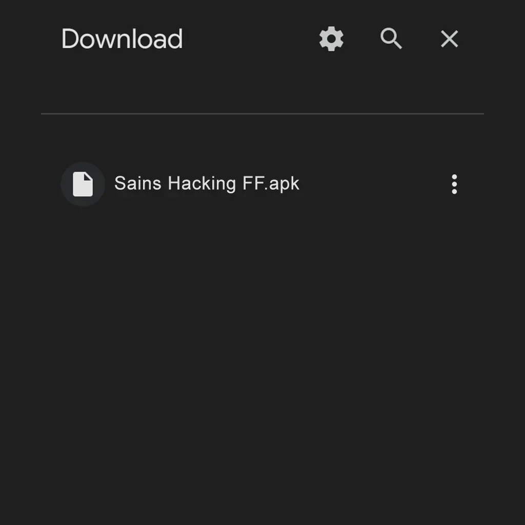 Sains hacking apk