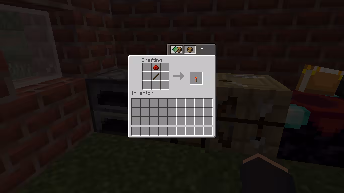 Cara Membuat Redstone Torch di Minecraft