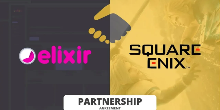 Square enix bermitra dengan elixir games