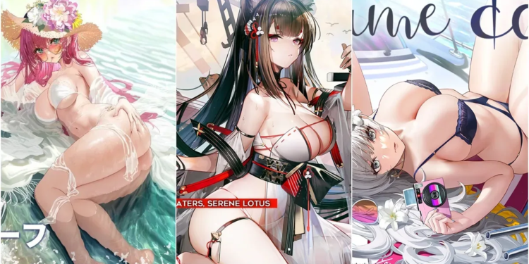 Azur lane swim uit skin