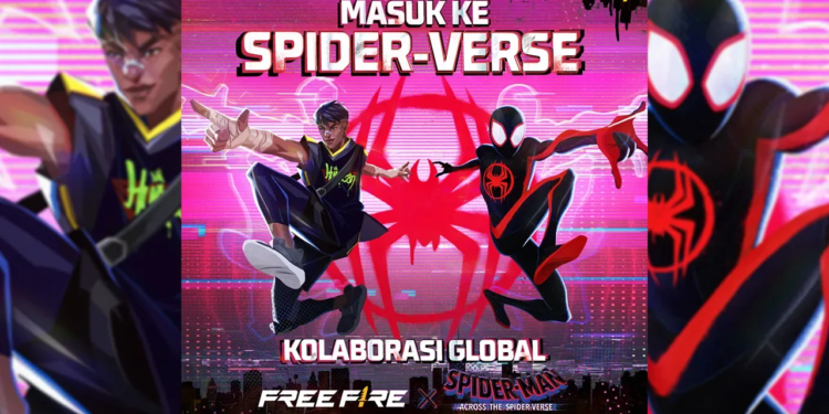 Free fire x spider-man