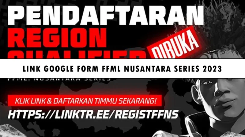 Google Form FFML Nusantara Series 2023