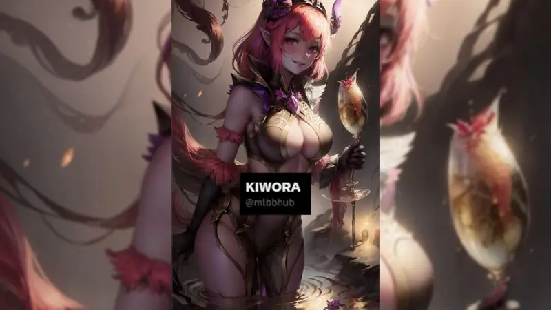 Kiwora mlbb art viral, link twitter yang isinya cewek cantik 3 Kiwora mlbb