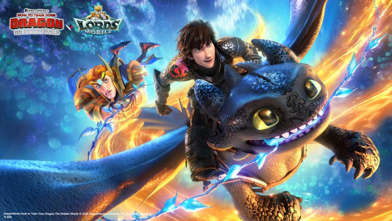 Lords Mobile Berkolaborasi dengan How to Train Your Dragon: The Hidden World, Hadirkan Beberapa Karakter ke Dalam Gim