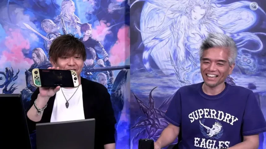 Naoki yoshida caught playing tears of the kingdom