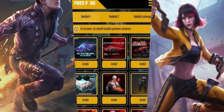 Garena free fire 45 ga