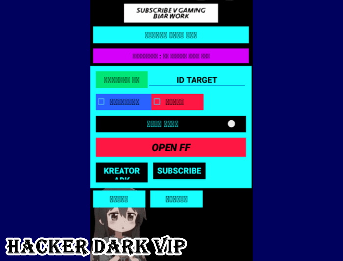 Hacker dark vip mod apk no password