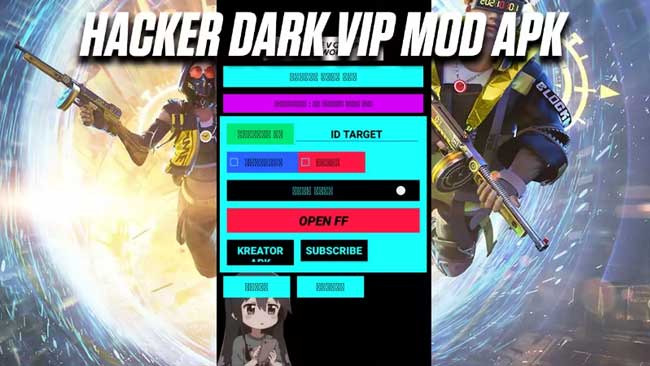 Hacker dark vip mod apk no password