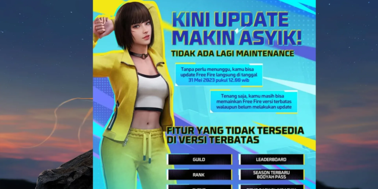 Kapan maintenance free fire mei 2023