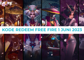 Kode redeem ff 1 juni 2023