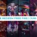 Kode redeem ff 1 juni 2023