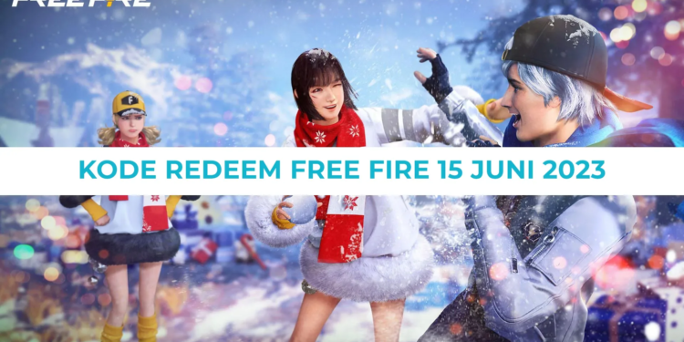 Kode redeem ff 15 juni 2023