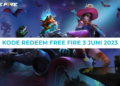 Kode redeem ff 3 juni 2023