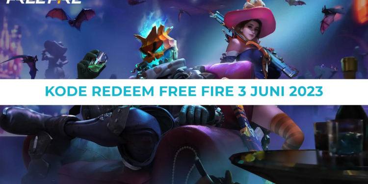 Kode redeem ff 3 juni 2023