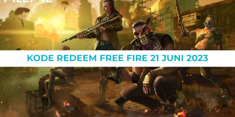 Kode redeem ff 21 juni 2023