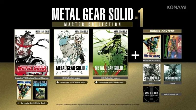 Release Date of Metal Gear Solid: Master Collection Vol. 1