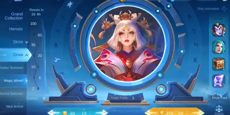 Tanggal rilis skin legend lunox