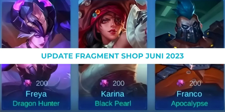 Update fragment shop mobile legends juni 2023