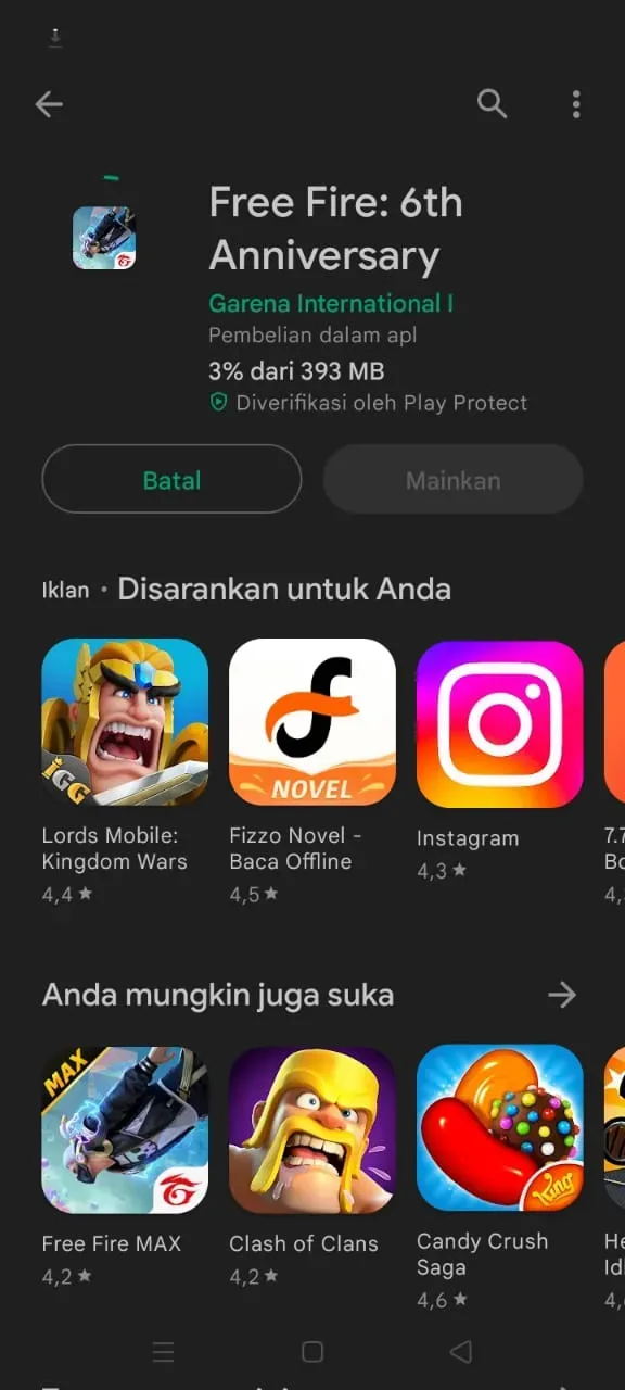 Cara download game di play store