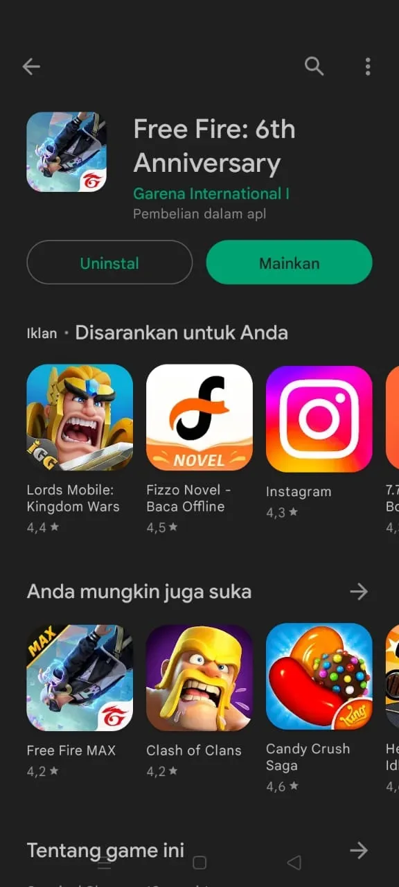 Cara download game di play store