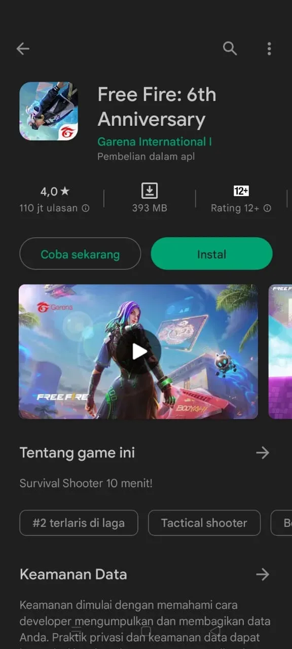 Cara download game di play store