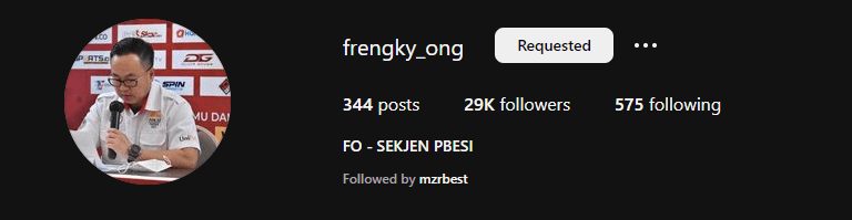 Instagram frengky ong