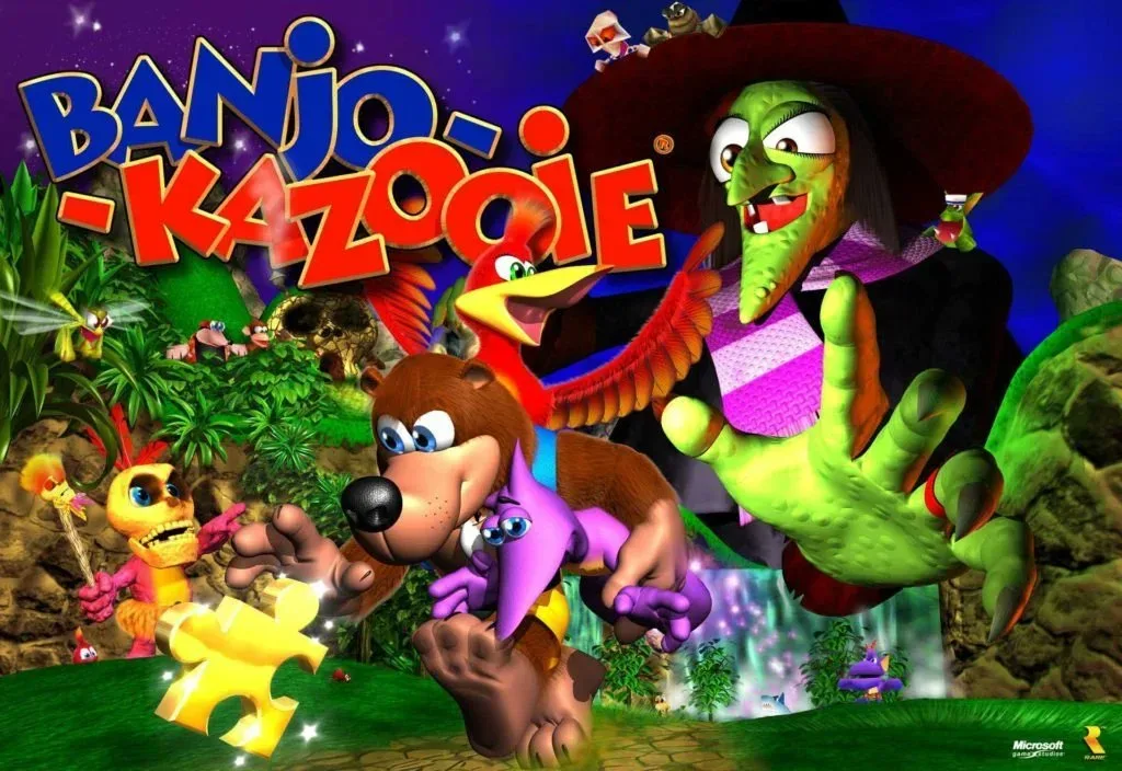 Ada pemain untuk game banjo-kazooie baru