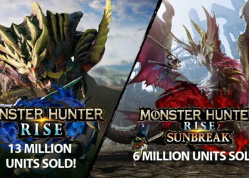 Monster hunter rise tembus 13 juta kopi