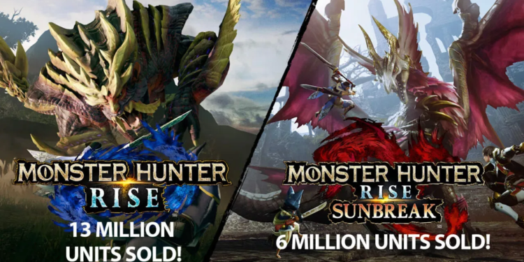 Monster hunter rise tembus 13 juta kopi