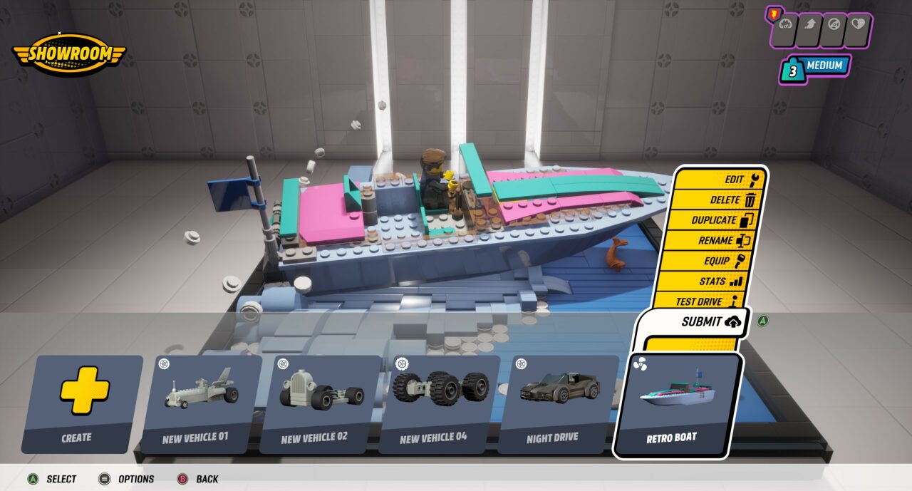 Creators Hub LEGO 2K Drive, Jelajahi Track Buatan Pemain