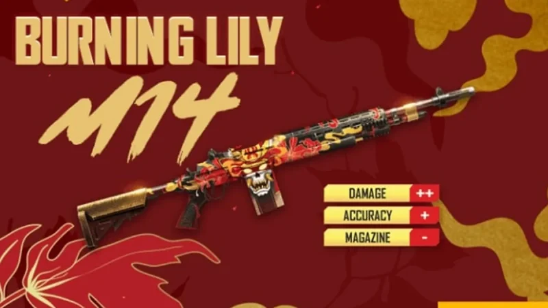 M14 Burning Lily FF