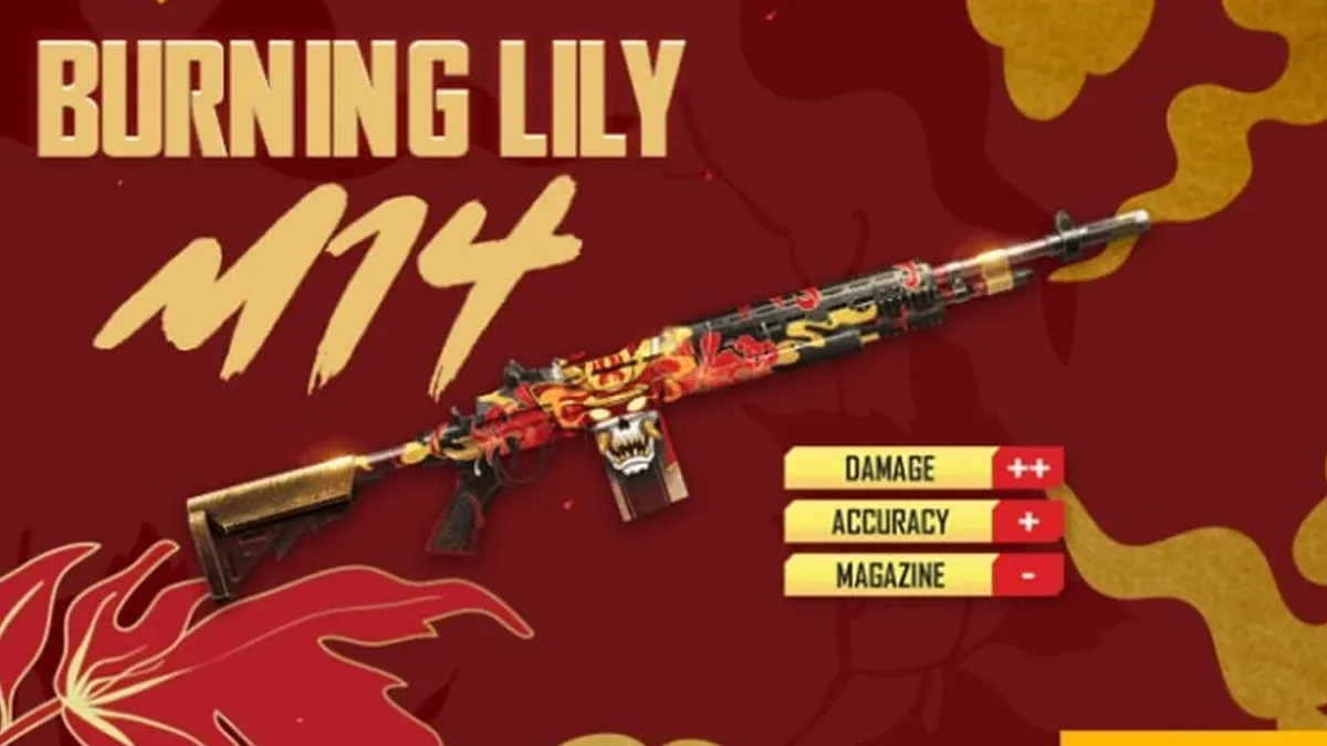 M14 burning lily ff