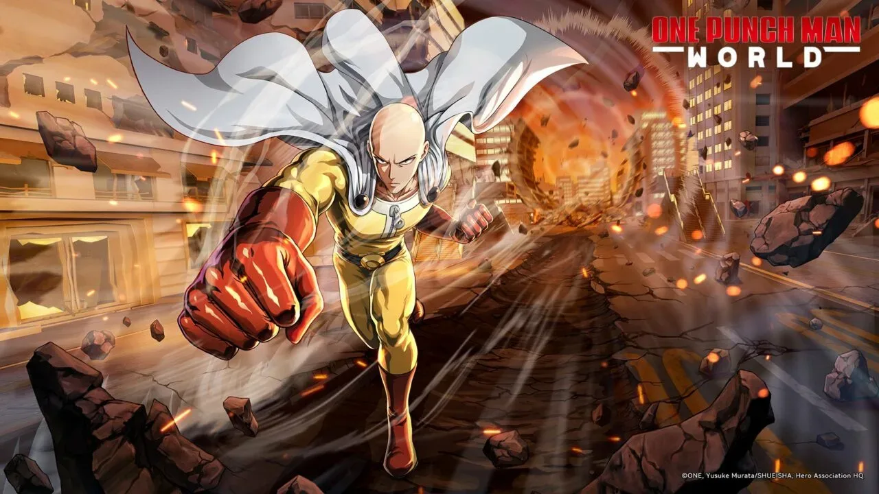 One punch man: world heads global