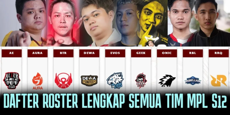 Roster semua tim mpl id season 12