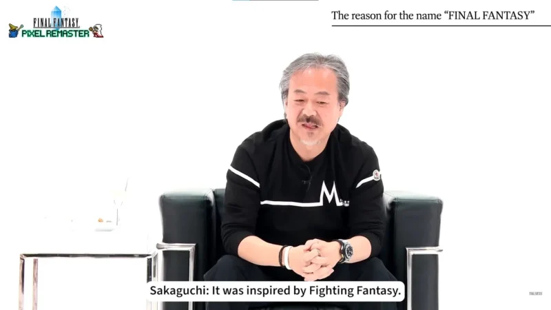 Hironobu Sakaguchi Bantah Mitos Nama Final Fantasy