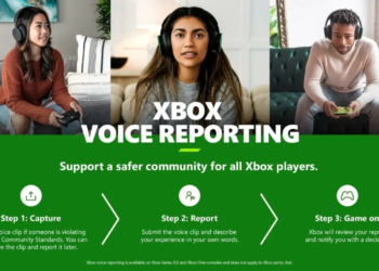 Xbox voice reporting