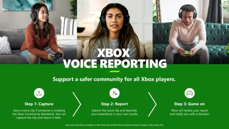 Xbox Voice Reporting