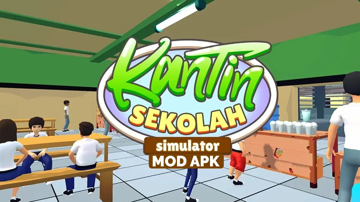 Download Kantin Sekolah Simulator Mod APK Unlimited Money Gems