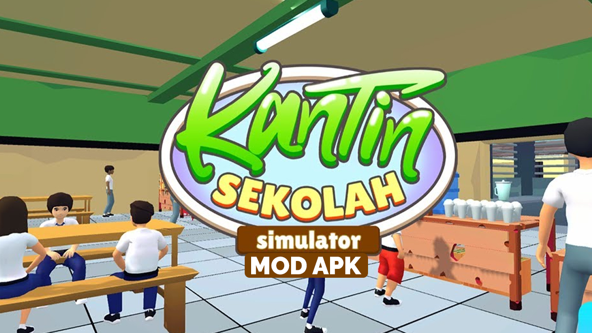 Download Kantin Sekolah Simulator Mod APK Unlimited Money Gems
