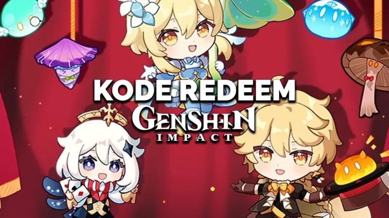 Kode Redeem Genshin Impact 21 Juli 2023