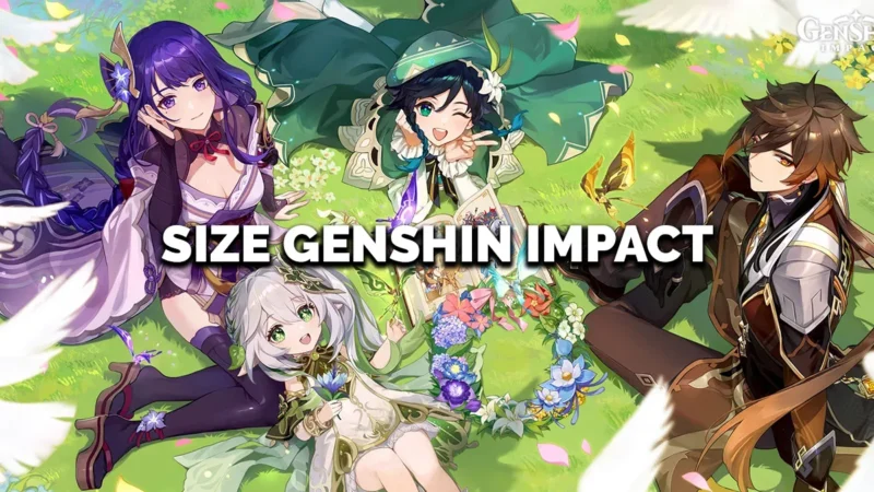 Genshin Impact size Now