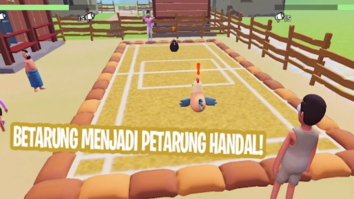 Aku si pengadu ayam mod apk 1