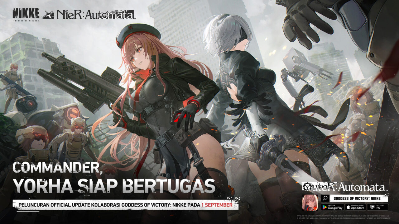 GODDESS OF VICTORY: NIKKE Umumkan Kolaborasi dengan Nier: Automata