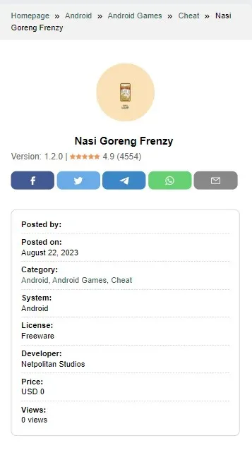 Nasi goreng frenzy mod apk download 2