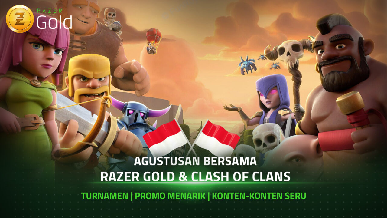 Bersama Clash of Clans, Razer Gold Buat Event Khusus