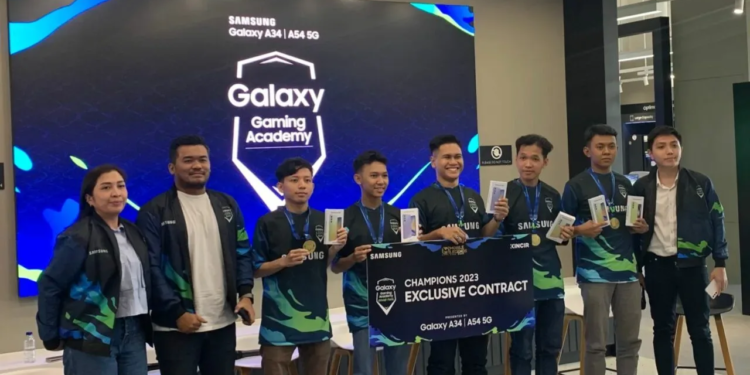 Samsung galaxy gaming academy pemenang