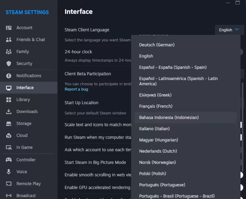 Steam Dapat Dukungan Bahasa Indonesia! 4 Steam Dapat Dukungan Bahasa Indonesia