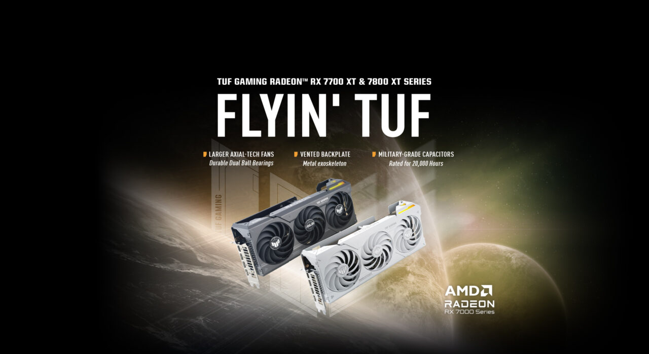ASUS Umumkan AMD Radeon RX 7800 XT & Radeon RX 7700 XT Terbaru
