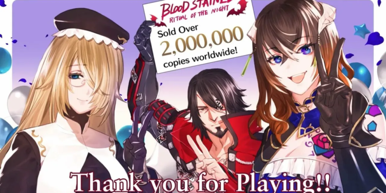 Bloodstained: ritual of the night tembus 2 juta kopi