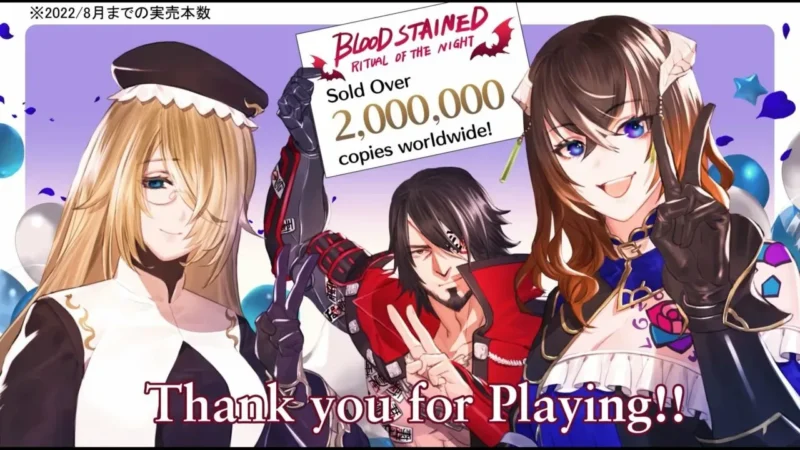 Bloodstained: Ritual of the Night Tembus 2 Juta Kopi